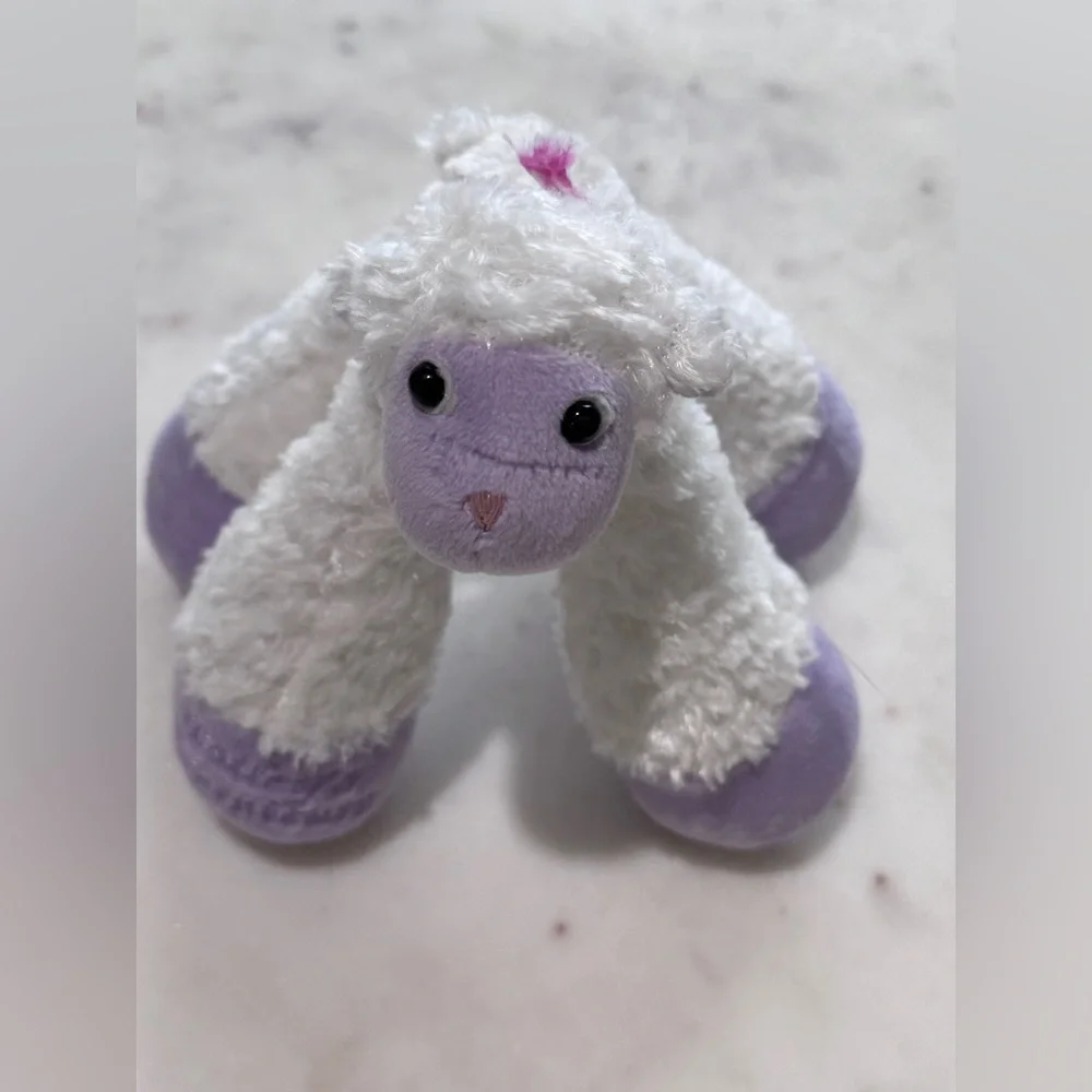 Cute plush lamb toy
